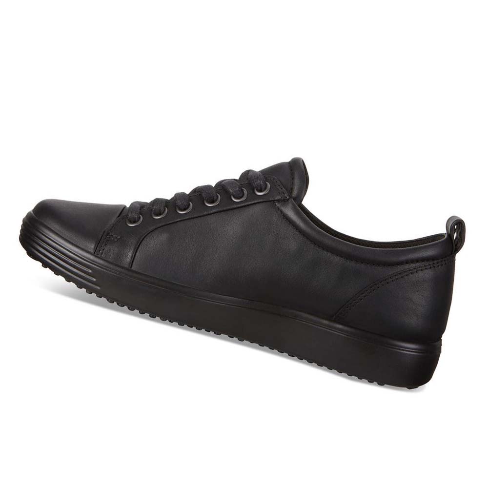 Women's Ecco Soft 7 Gtx Casual Shoes Black | Canada 71ZUT